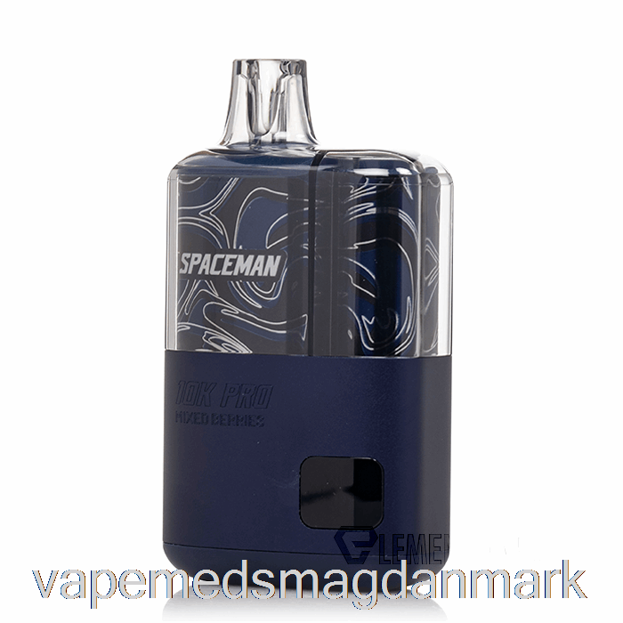 Vape Juice Spaceman 10k Pro Engangs Blandede Bær